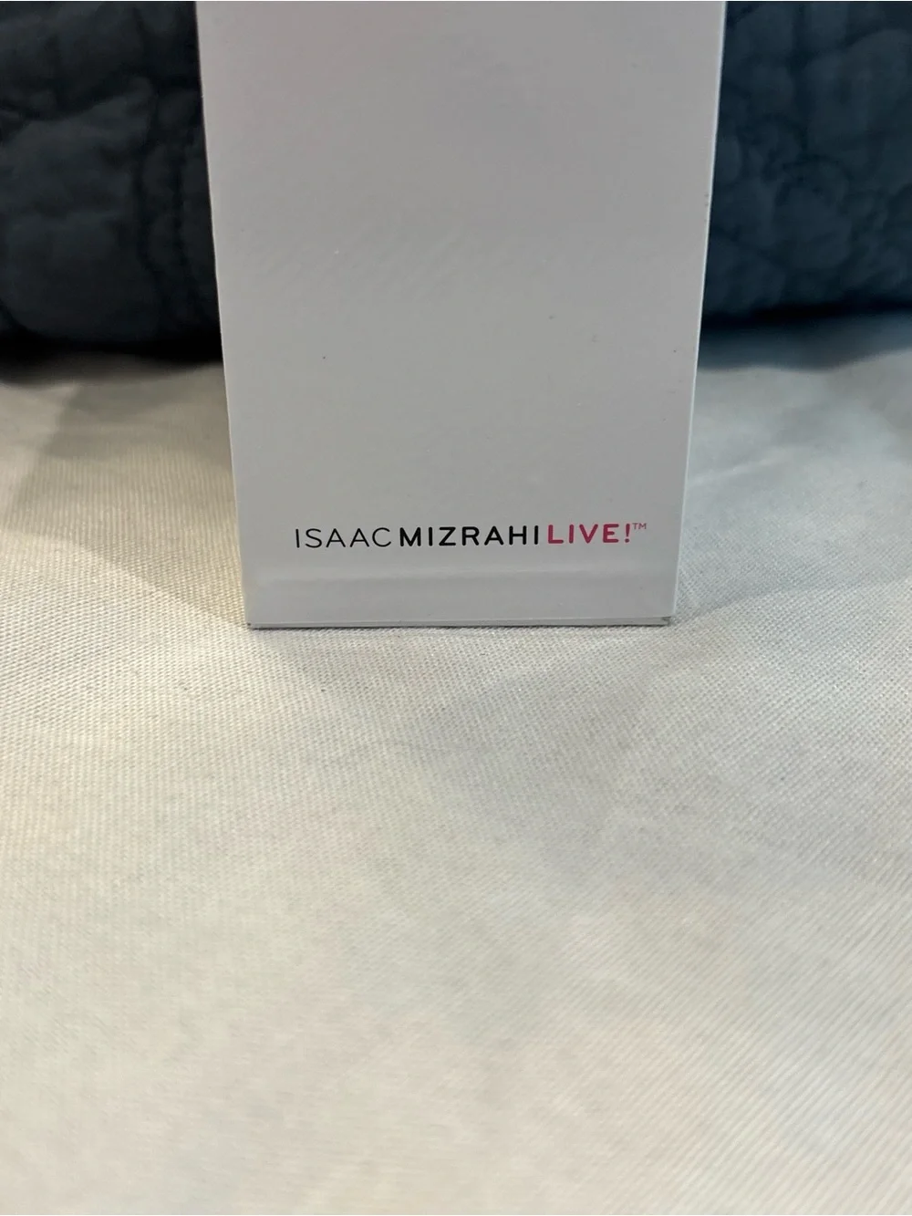 Isaac Mizrahi Live Gold Tone Roman Numeral Bracelet Watch NIB